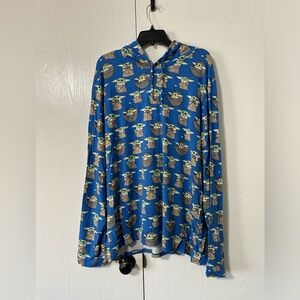 Meundies 4XL Hoodie Grogu Star Wars Soft Thin